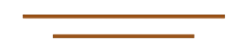 Two horizontal cylindrical bars, one bronze and one silver, against a translucent background.